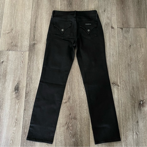 Hudson Ladies' Slim Straight Leg Jean Black Size 4 - Picture 5 of 14